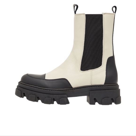 White Bianco BIAGINNY CHELSEA BOOTS size 40 - Picture 3 of 12